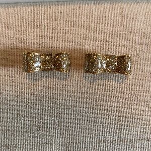 Kate Spade Gold Sparkle Earrings